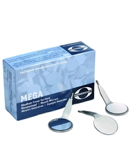 Дзеркало стоматологічне MEGA FS Rhodium №4, Hahnenkratt