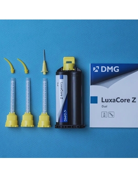 LuxaCore Z Dual, 1 картридж по 48 г пасти, 30 насадок Automix-Tips, 30 насадок Intraoral-Tips, колір A3