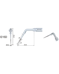 Насадка Woodpecker E15D, эндодонтическая, резьба EMS Woodpecker, алмазное напыление 40 µm