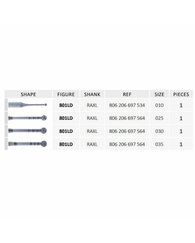 Набір Jota DEGRANULATION KIT 1454, для дегрануляції, 4 інструменти