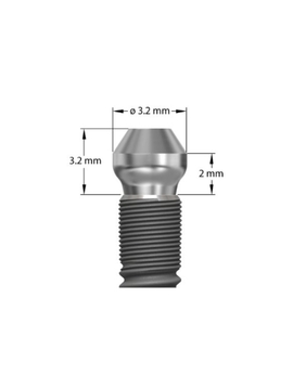 Uni Abutment EV 3.0 2 mm