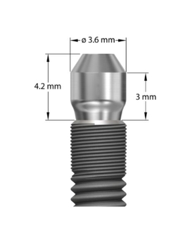 Astra Tech Implant System® Uni Abutment EV 3.6 3 mm