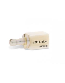 CEREC BLOCS 12 S4-M 8 шт., CAD/CAM монохромні блоки з дрібноструктурної кераміки на основі польового шпату для виготовлення вкладок, накладок, вінірів і коронок
