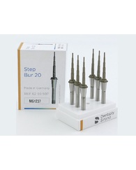CEREC STEP-BUR 20, 6шт, ступінчата фреза для обробки CAD CAM блоків з кераміки, що синтеризуються